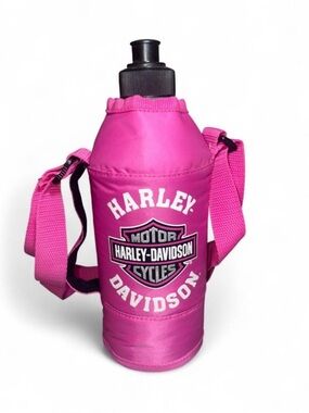 Pink Harley-Davidson Water Bottle